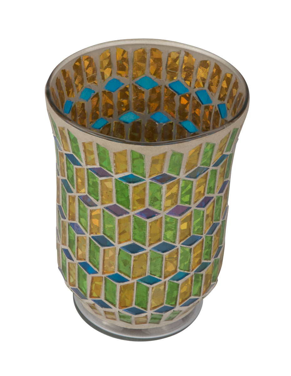 Votive Candle Holder Emerald Tiffany Cello