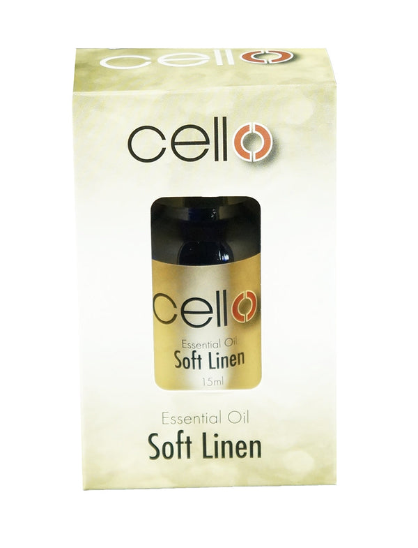   A warm gentle breeze delicately flows through freshly laundered sheets to give a squeaky clean and feathery light fragrance. Whispers of musk and sandalwood compliment this calm and pure delight.   Our Cello Essential Oils have been lovingly created to work in harmony with our Ultrasonic Diffusers, to give you a unique sensory offering.   