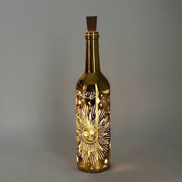 Celestial Gold Bottle - Lamps - Small