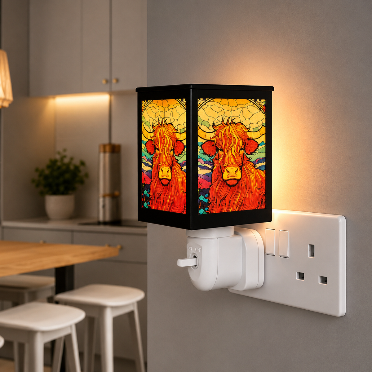 Highland Cow Plug In Wax Burner – Cello Electric Melt | Cello