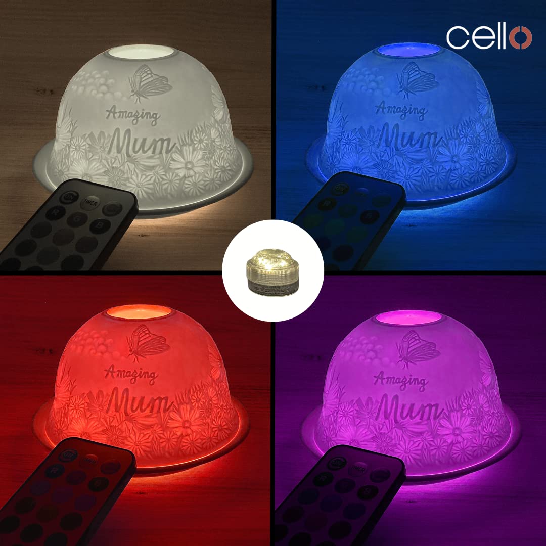 Multicoloured LED Lights With Remote - 3 Pack