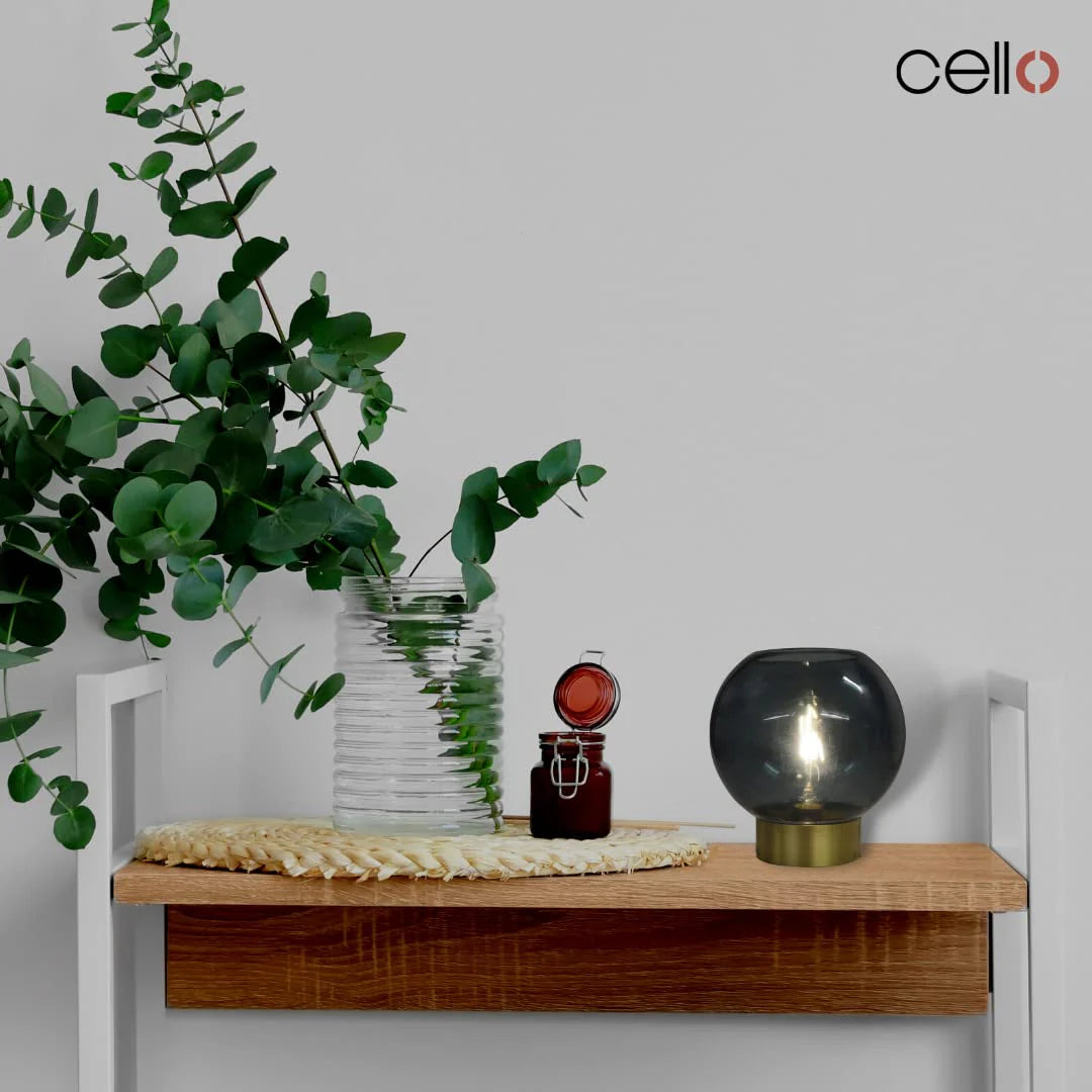Cello Lighting - Globe Medium Lake Blue