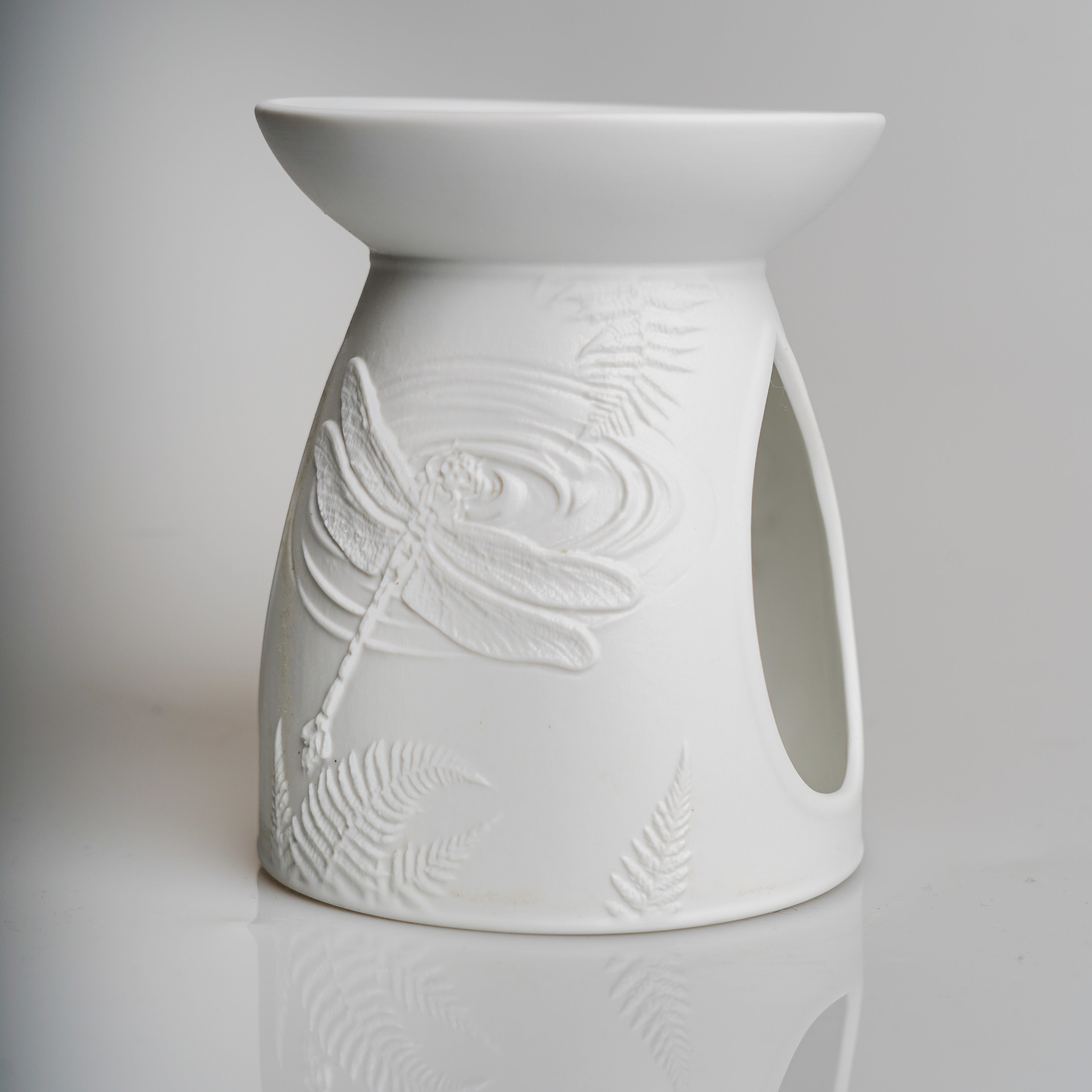 Porcelain Tealight Wax Burner- Nature