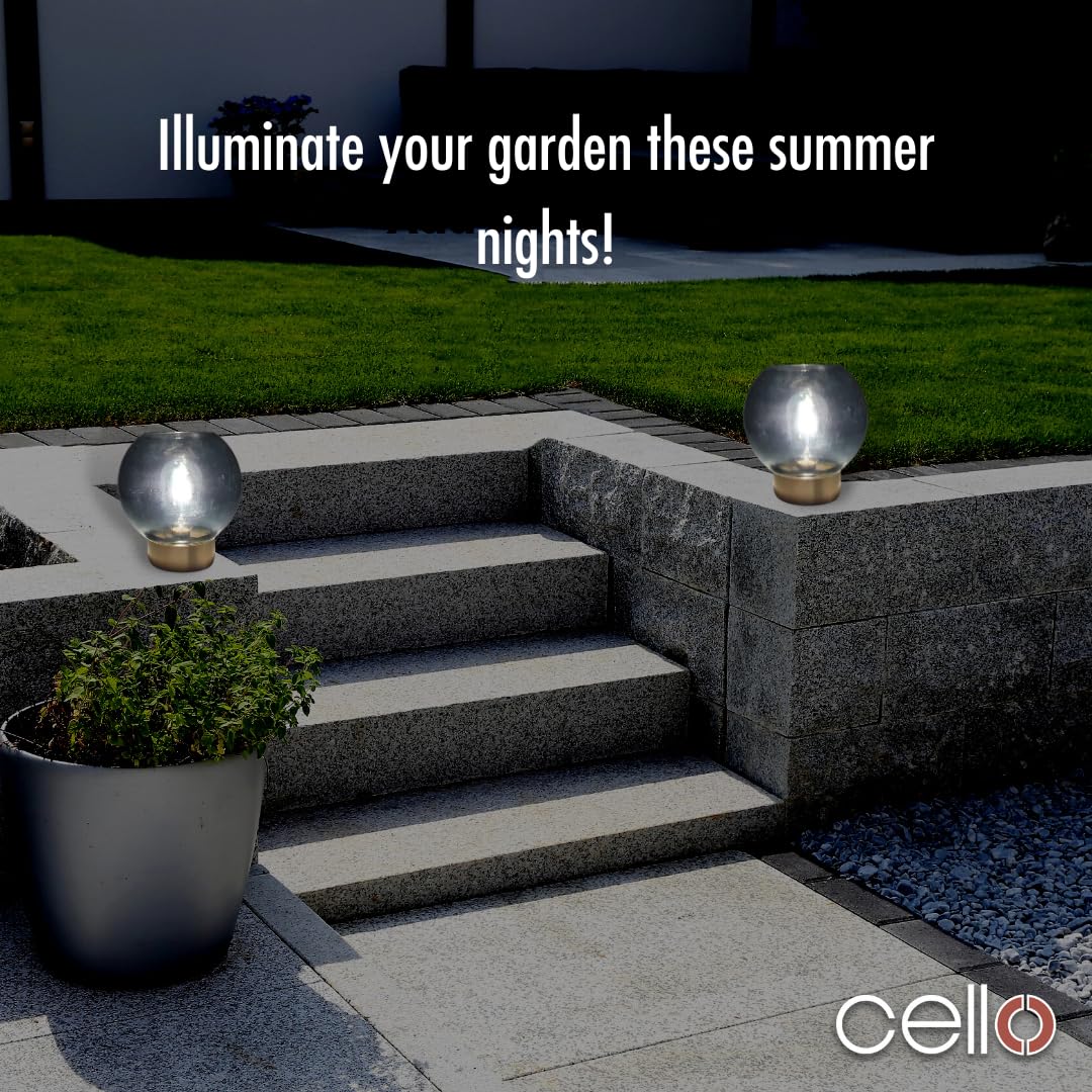 Cello Lighting - Globe Medium Lake Blue