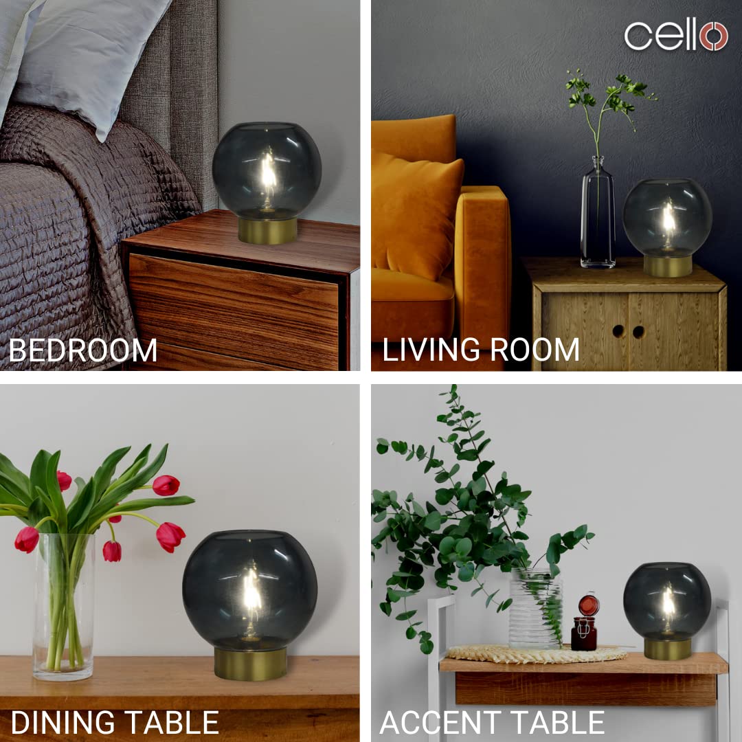Cello Lighting - Globe Medium Lake Blue