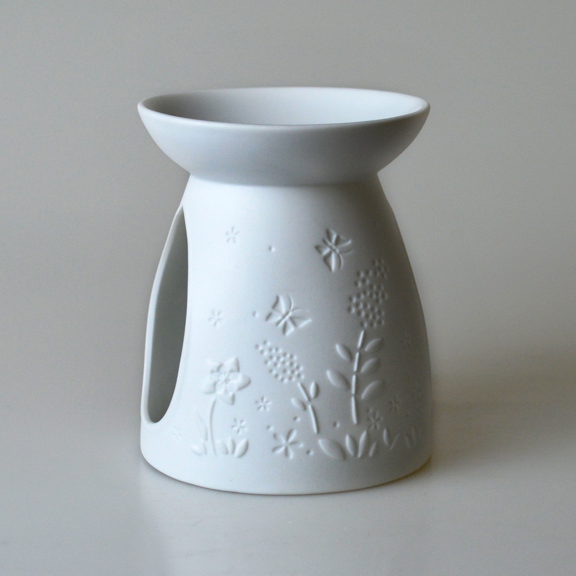 Porcelain Tealight Wax Burner - Flower