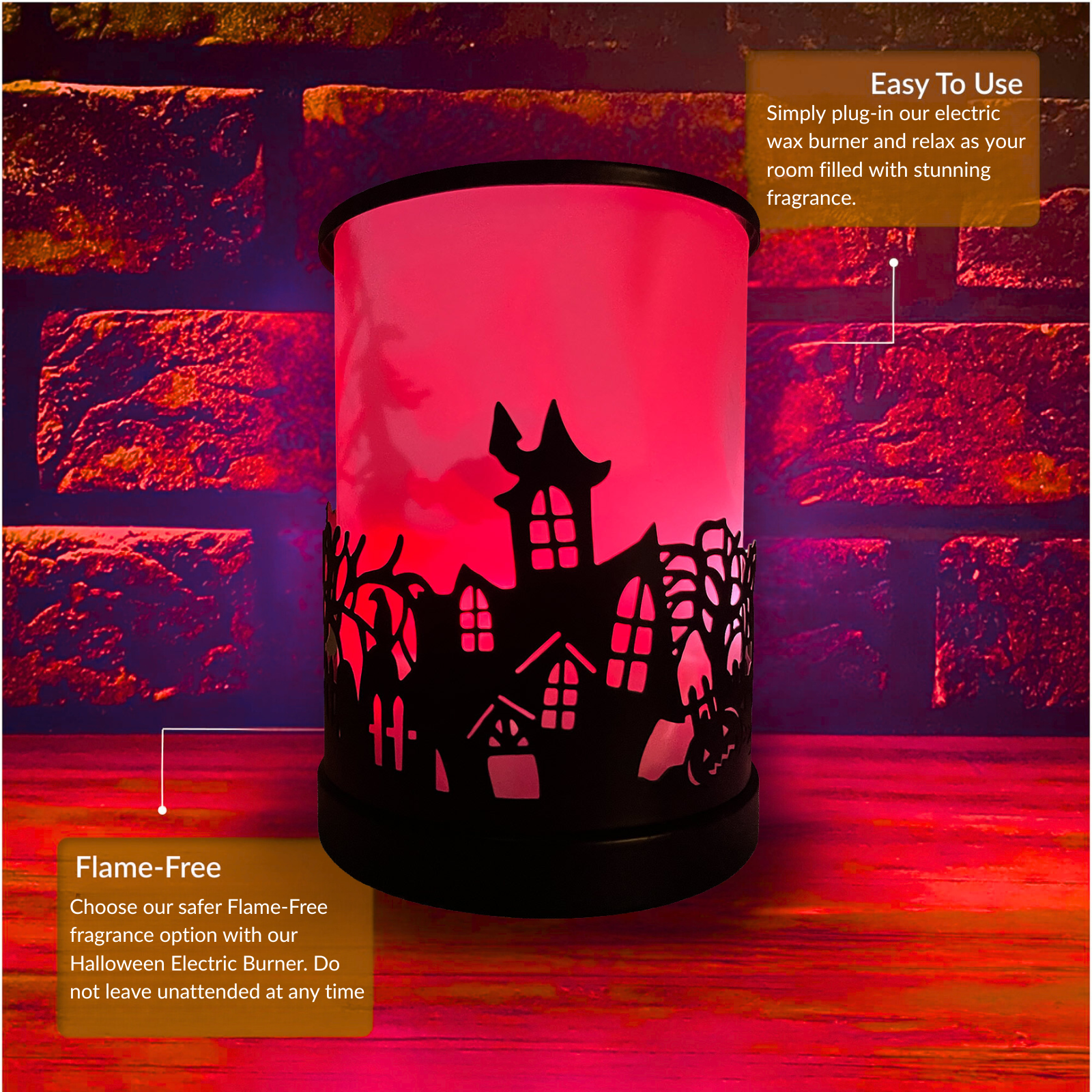 Cello Halloween Colour Changing EMB with a Set of 3 Wax Medallions