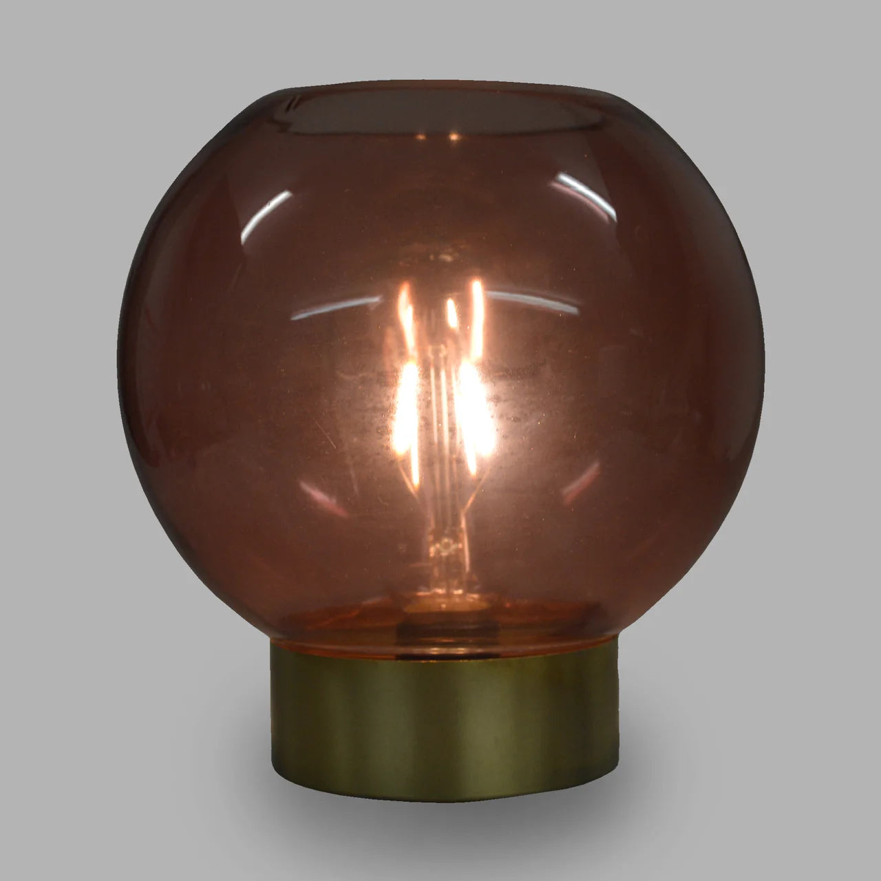 Cello Lighting - Globe Medium Light Red