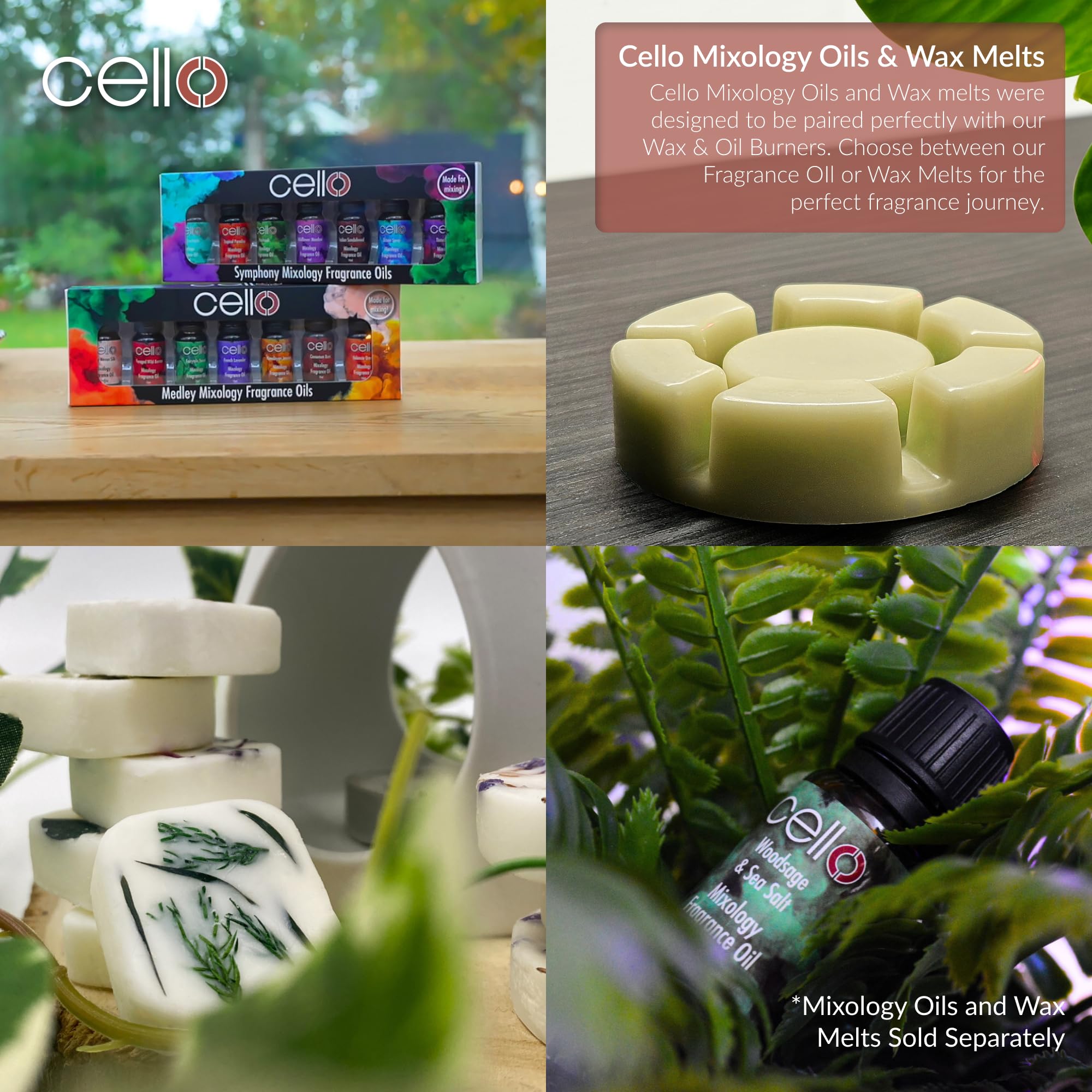 Cello City Northern Lights Electric Melt Burner