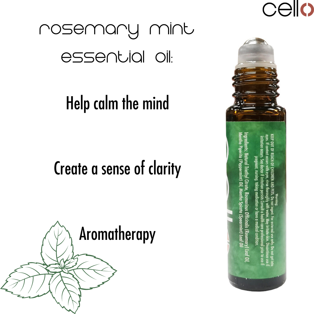 Essential Oil Roll On - Rosemary Mint