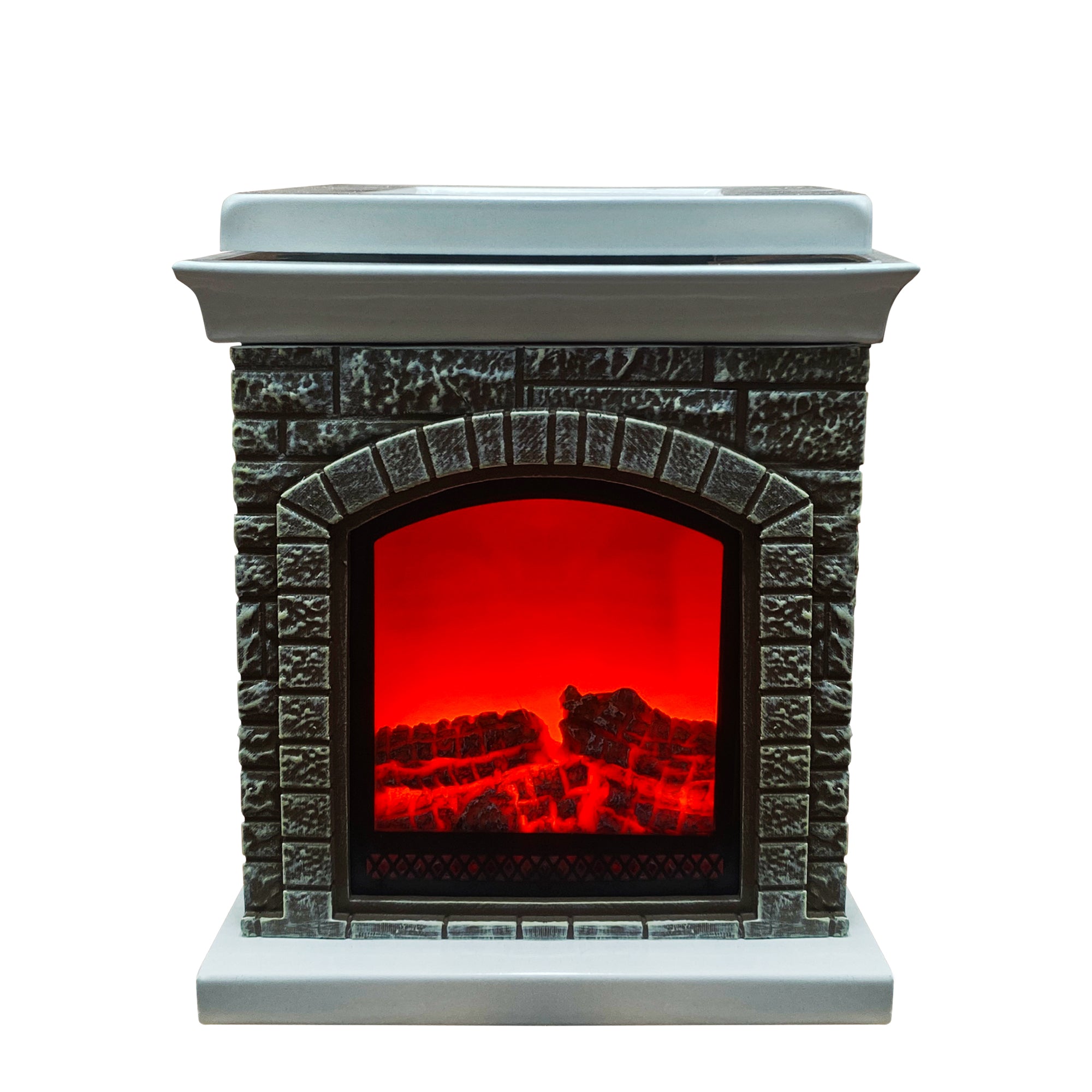 Cello Animated Fireplace With 3 Fragrance Medallions