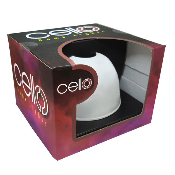 Cello Set of 2 Colour Changing Tealight Domes with Remote Coloured Light Set - Butterfly and Spring Flower