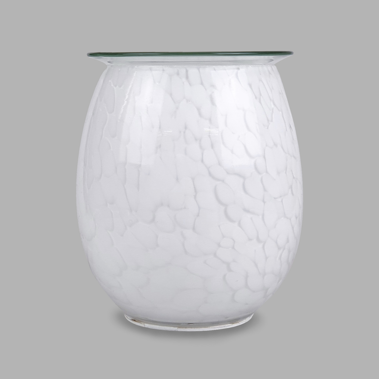 Electric Wax Burner Art Glass - Marble
