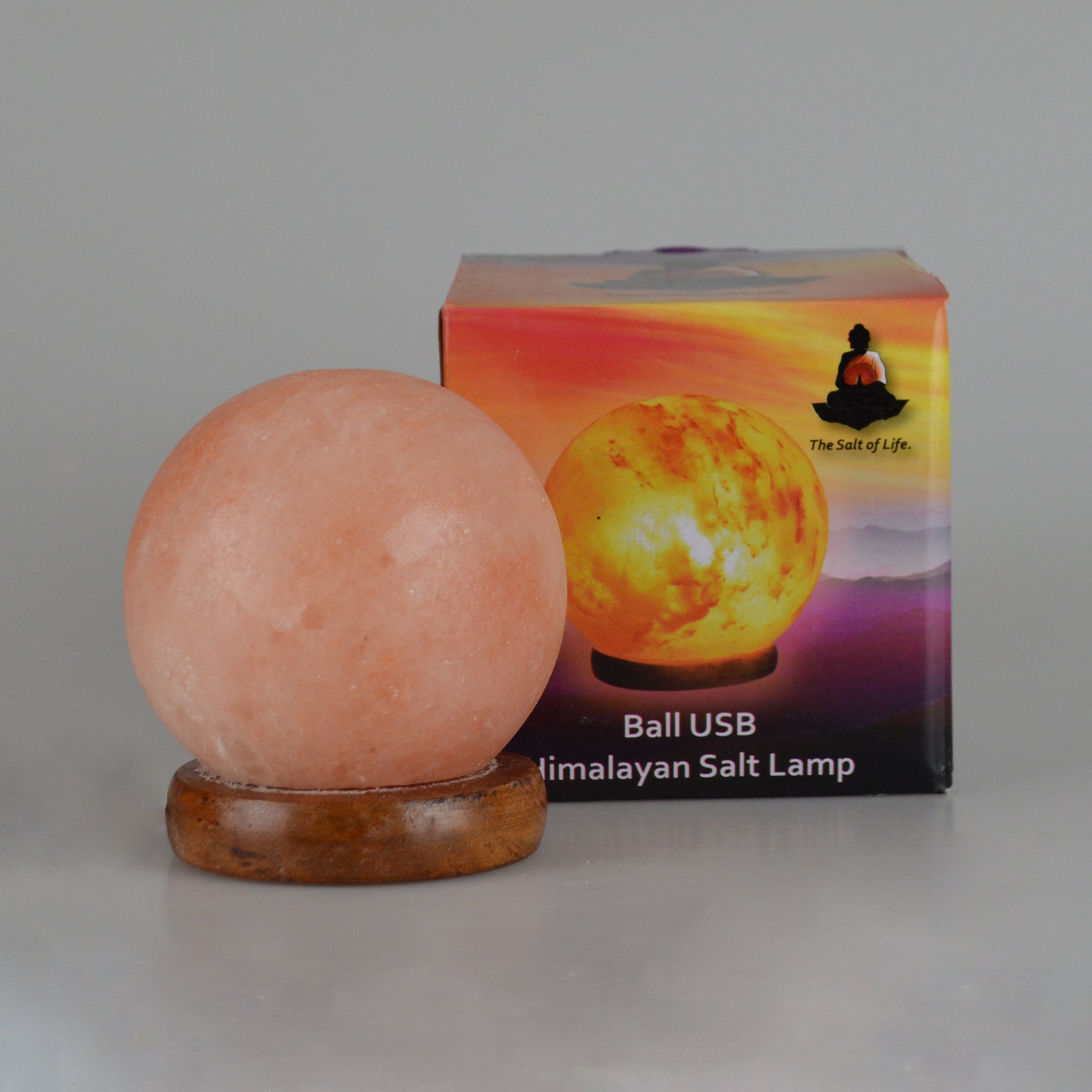 The Salt of Life - Himalayan Salt Lamp Ball USB