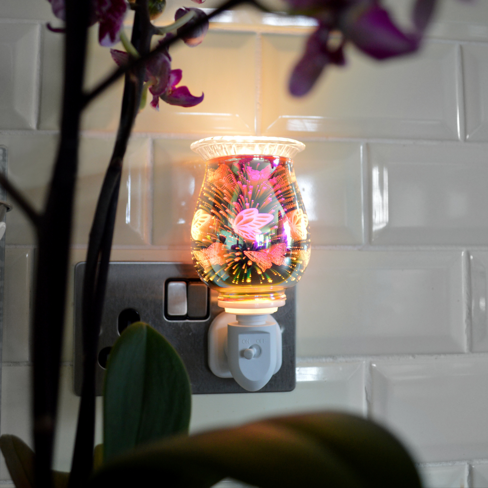 3D Plug In Electric Wax Burner - Butterfly