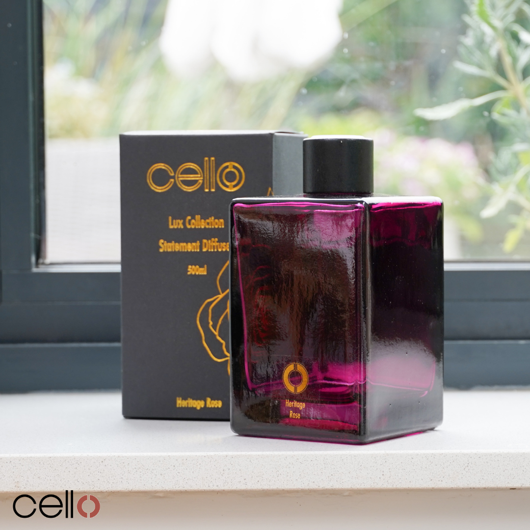 Lux Statement Reed Diffuser 500ml - Heritage Rose | Cello
