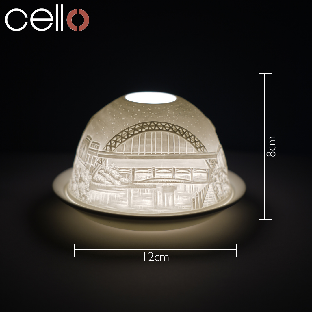 Porcelain Tealight Dome - North East
