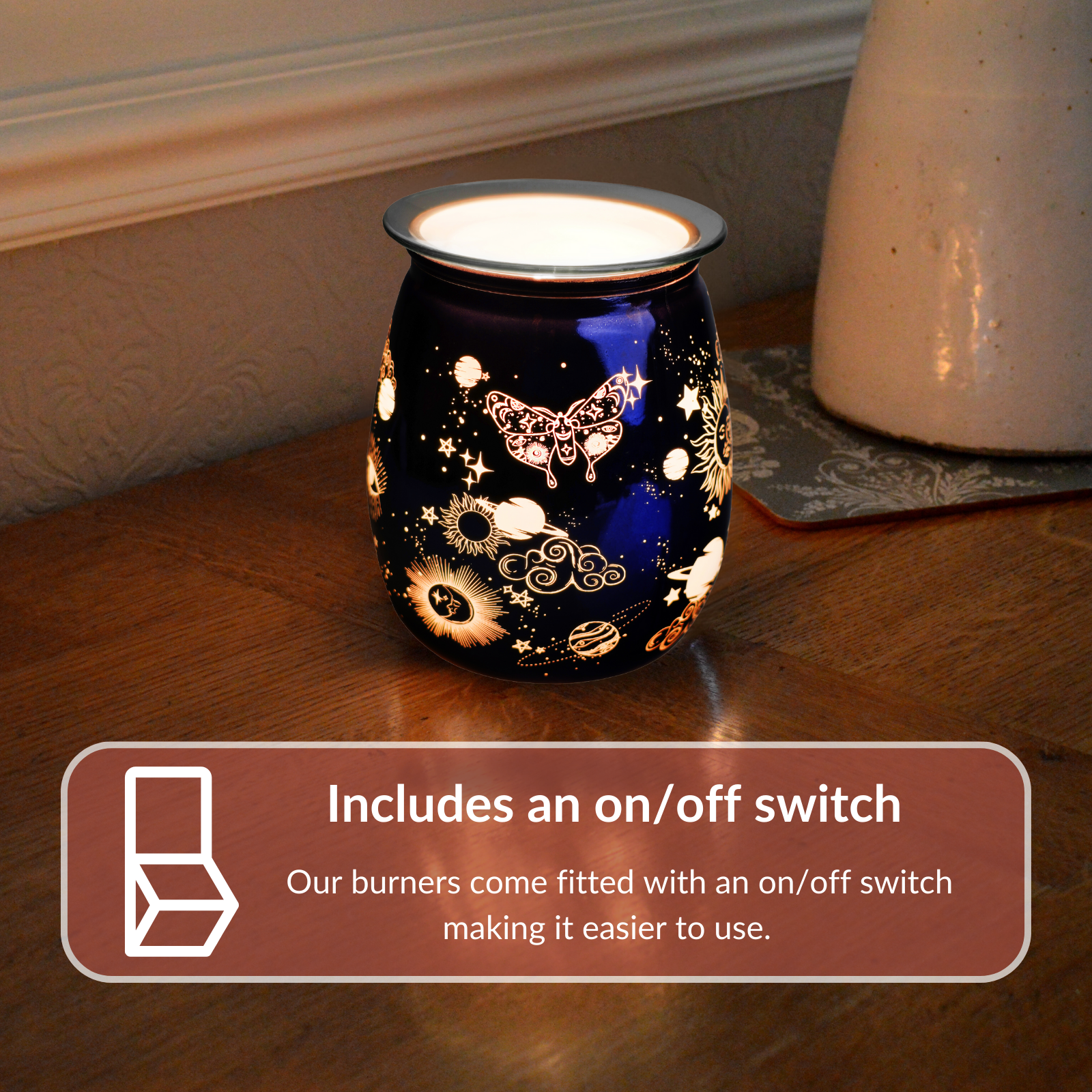 Celestial Electric Wax Burner - Midnight