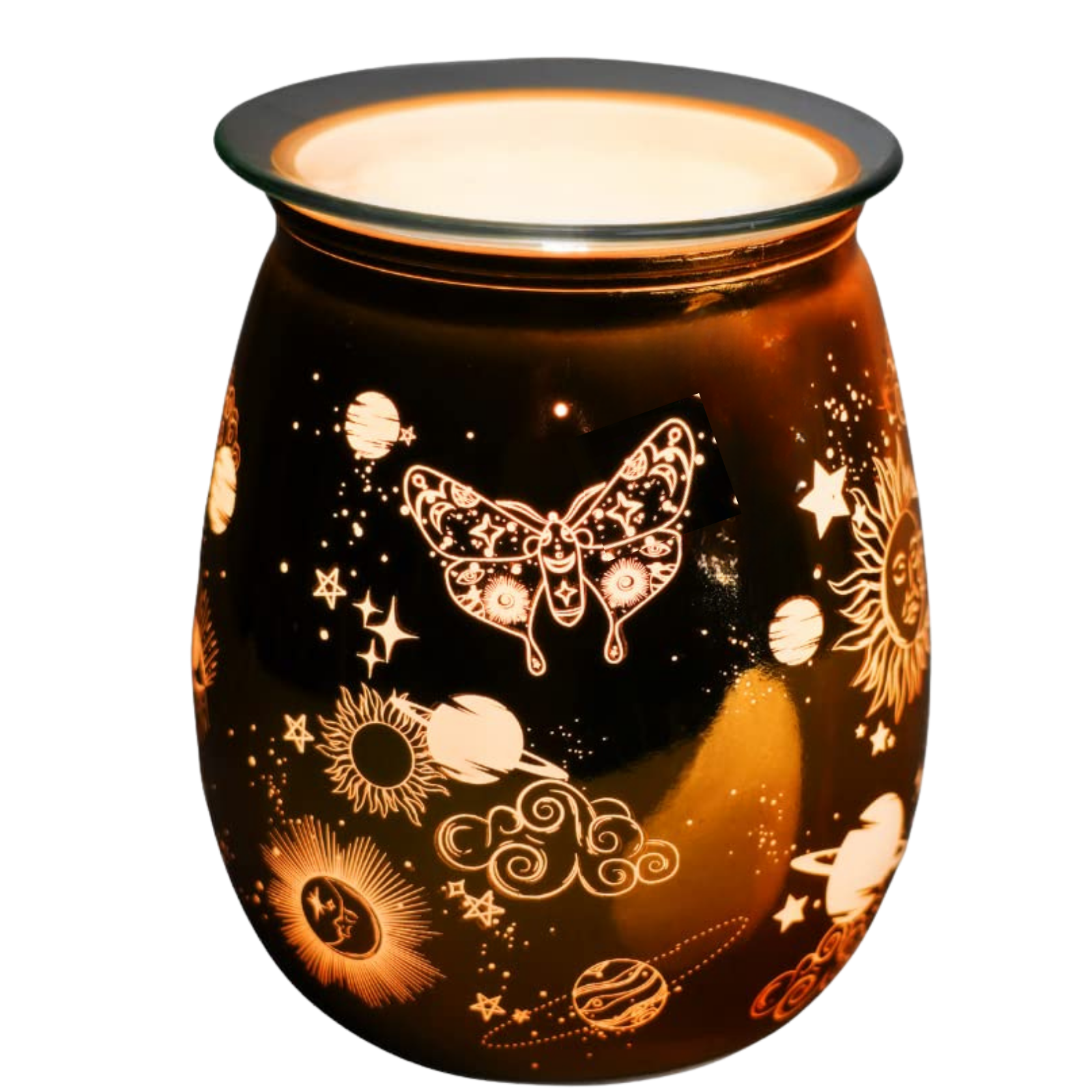 Celestial Electric Wax Burner - Gold