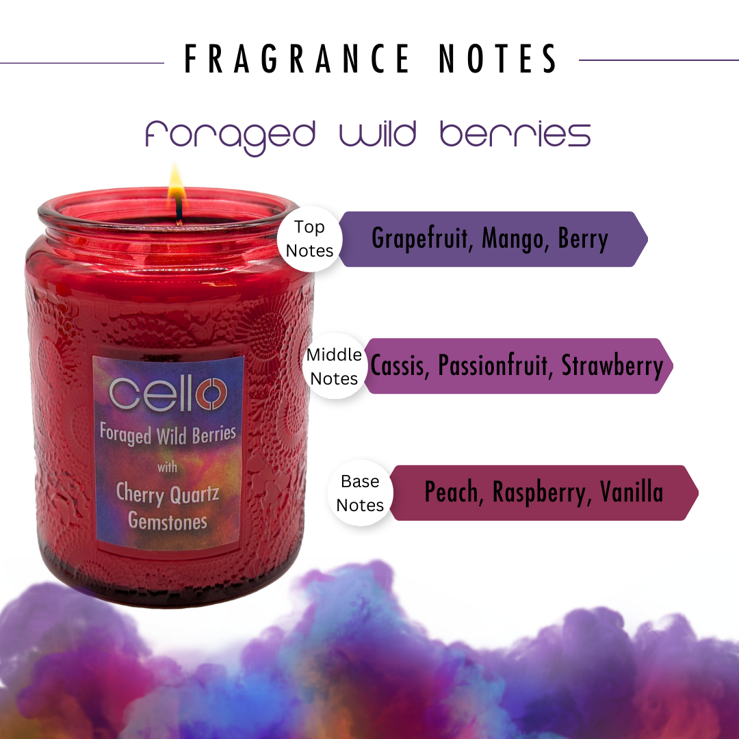 Cello Convection Candle with NEW Spinners set of 3