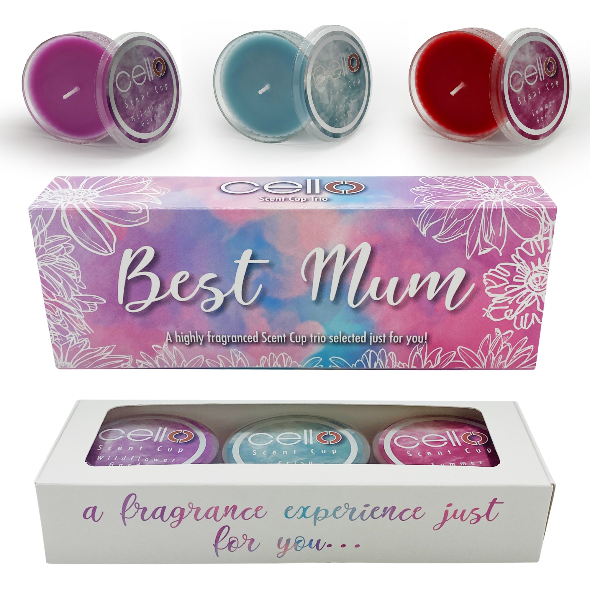 Scent Cup Trio - Best Mum