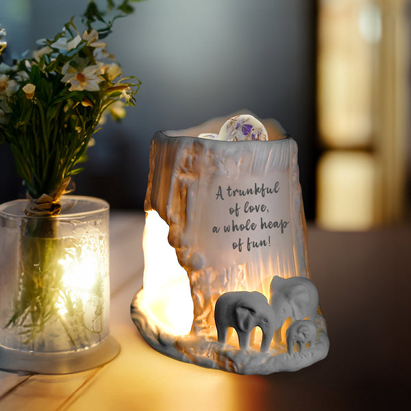 Elephant Tealight Burner - A trunkful of love, a whole heap of fun!