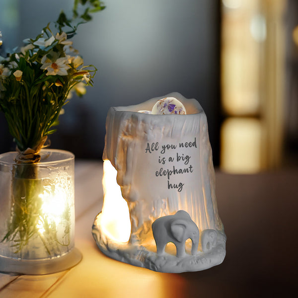 Elephant Tealight Burner - All you need is a big Elephant hug