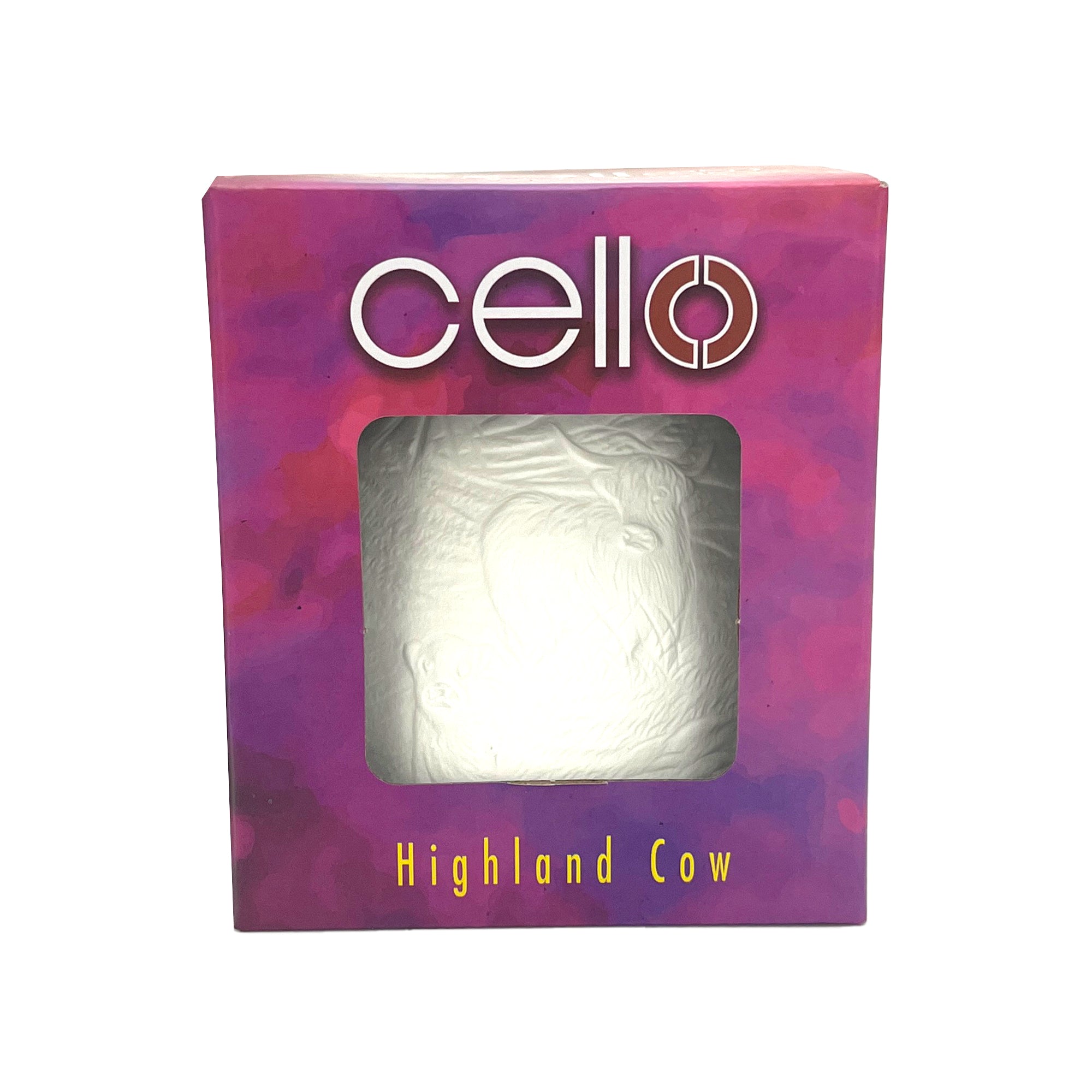 Cello Porcelain Tealight Burner - Highland Cow