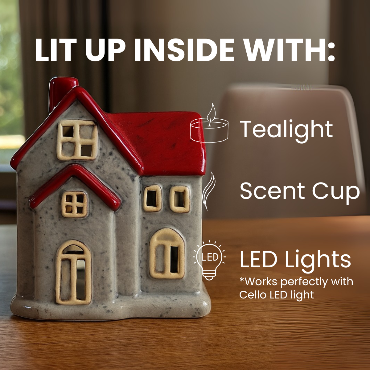 Tealight Holder Home - Apex House Tealight