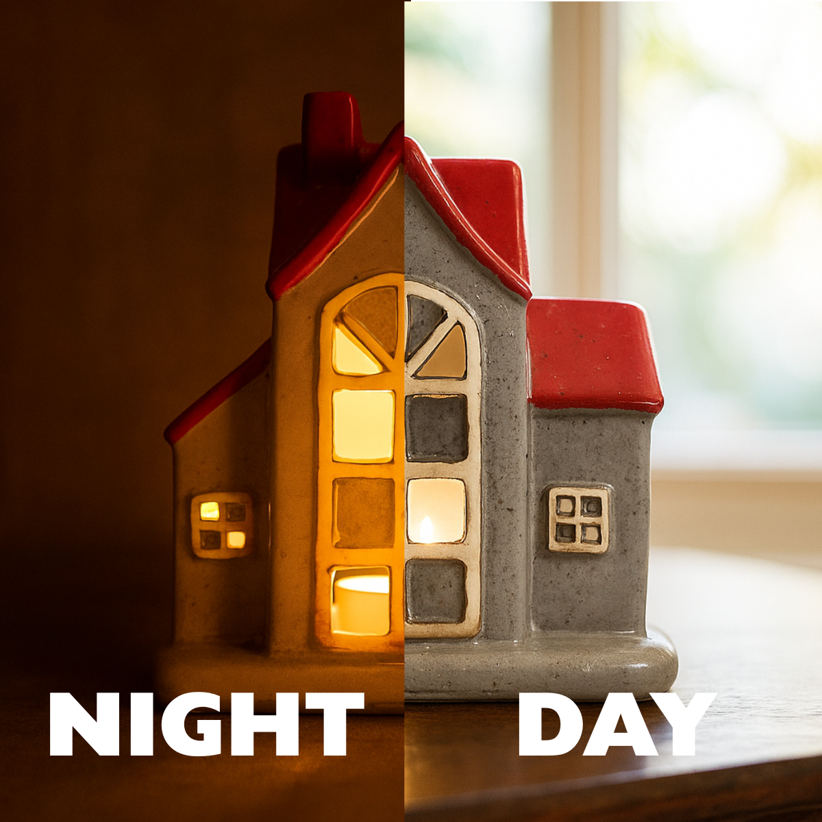 Tealight Holder Home - Twilight Tealight
