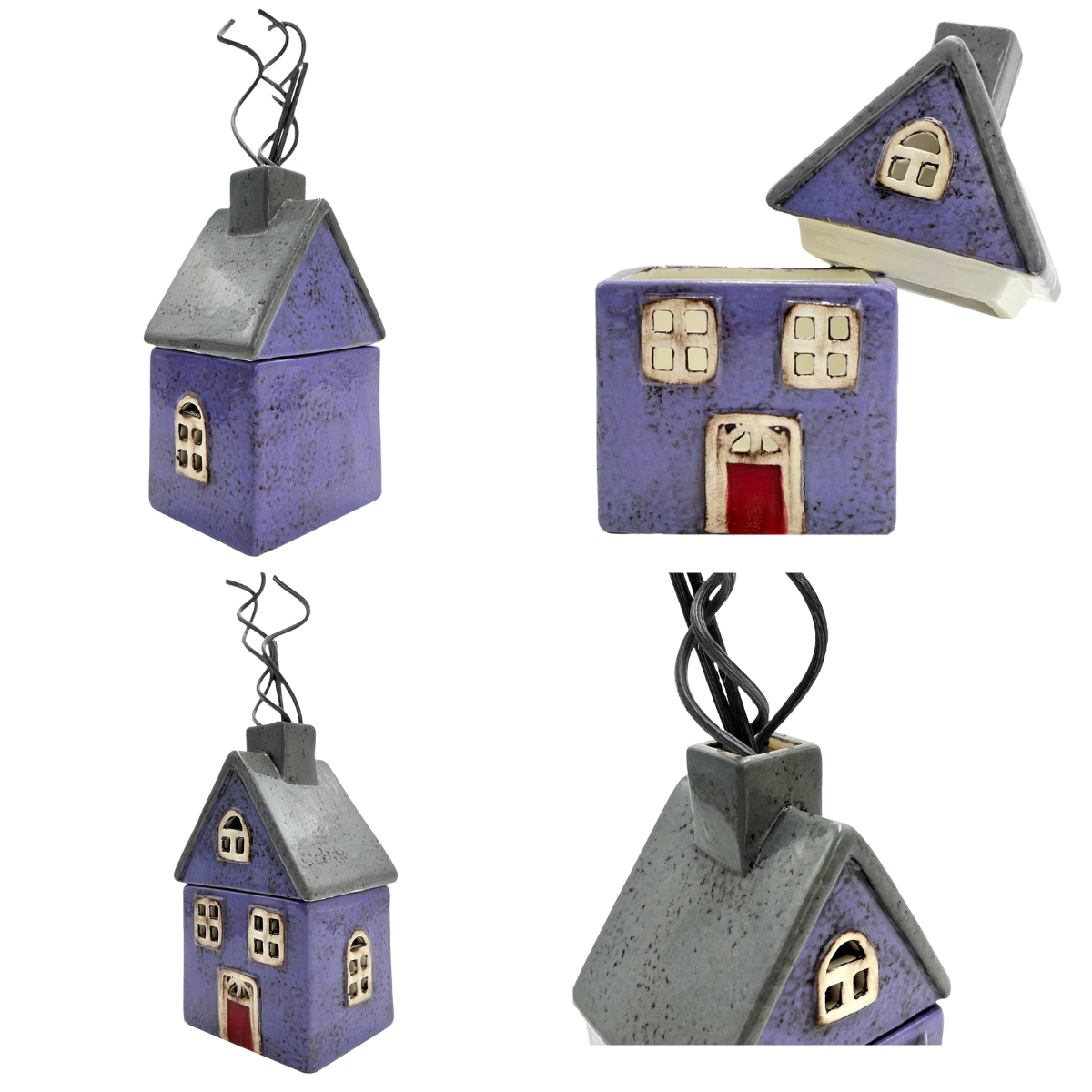 Home Reed Diffuser - Wildflower Garden - Purple & Grey