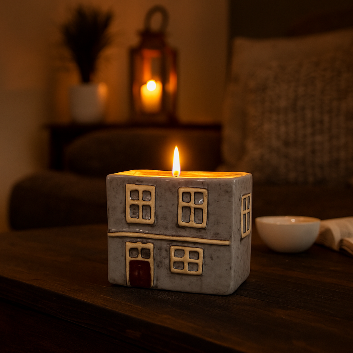 Home Candle - Wildflower Garden - Grey