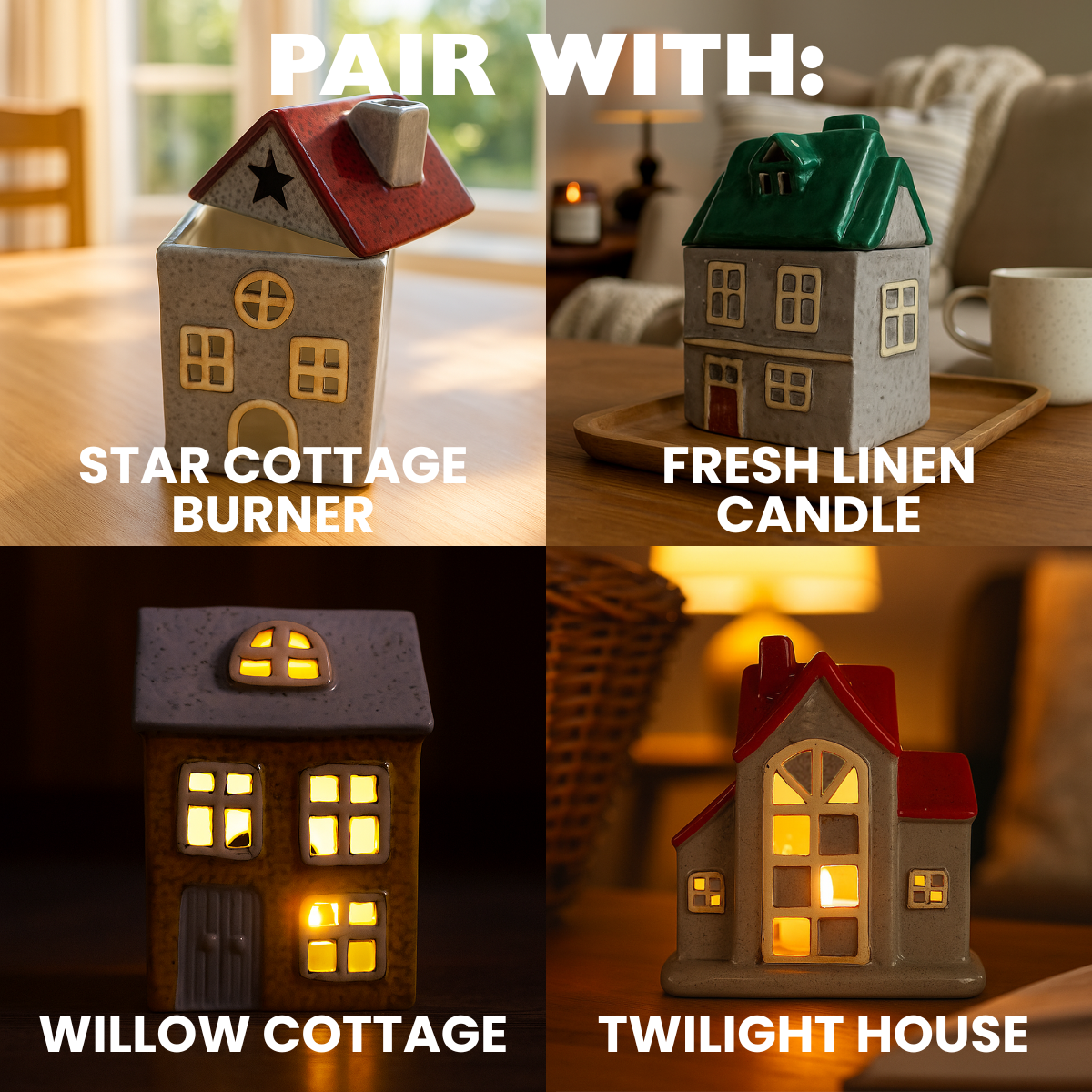 Home Candle - Wildflower Garden - Grey