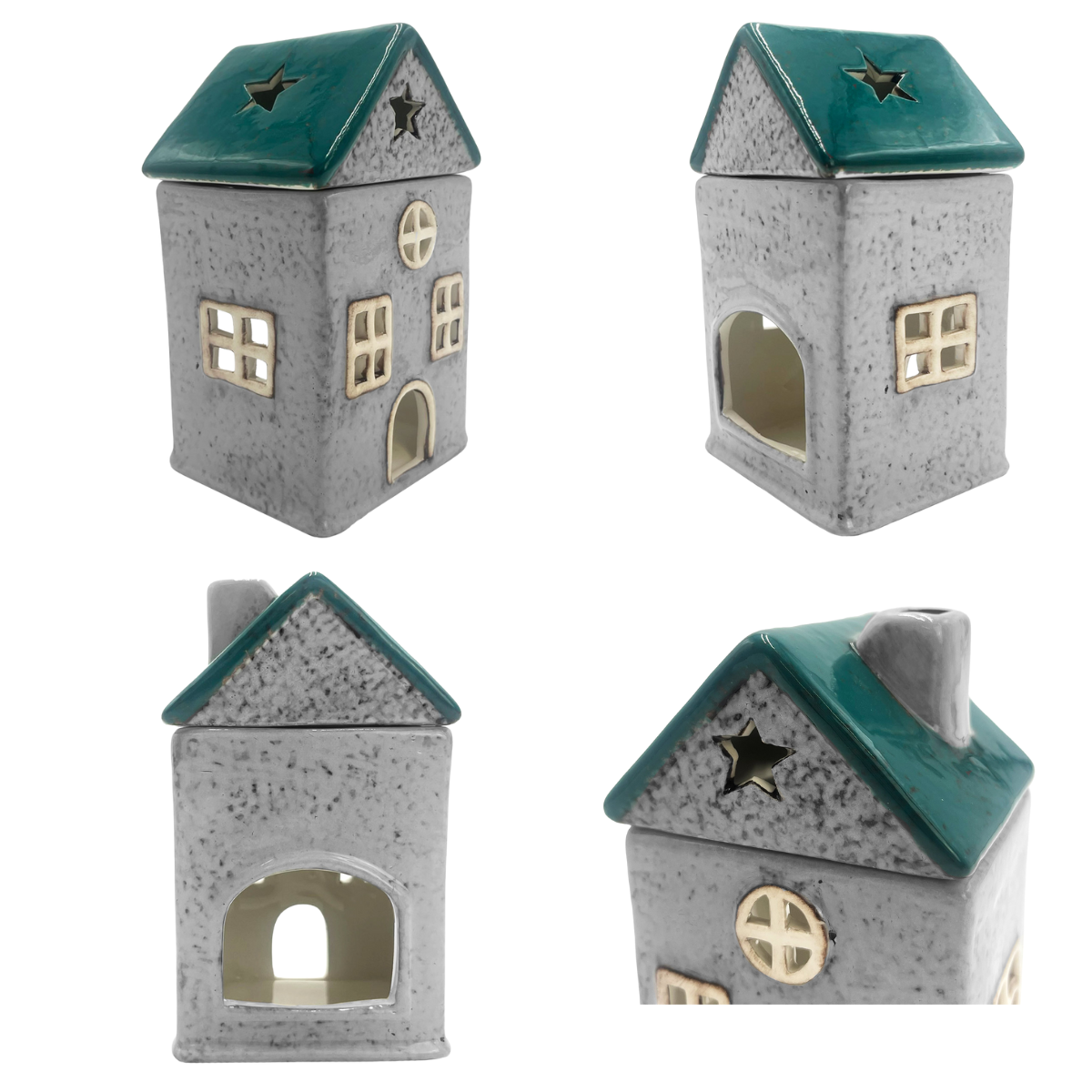 Home Tealight Burner - Green Star Cottage