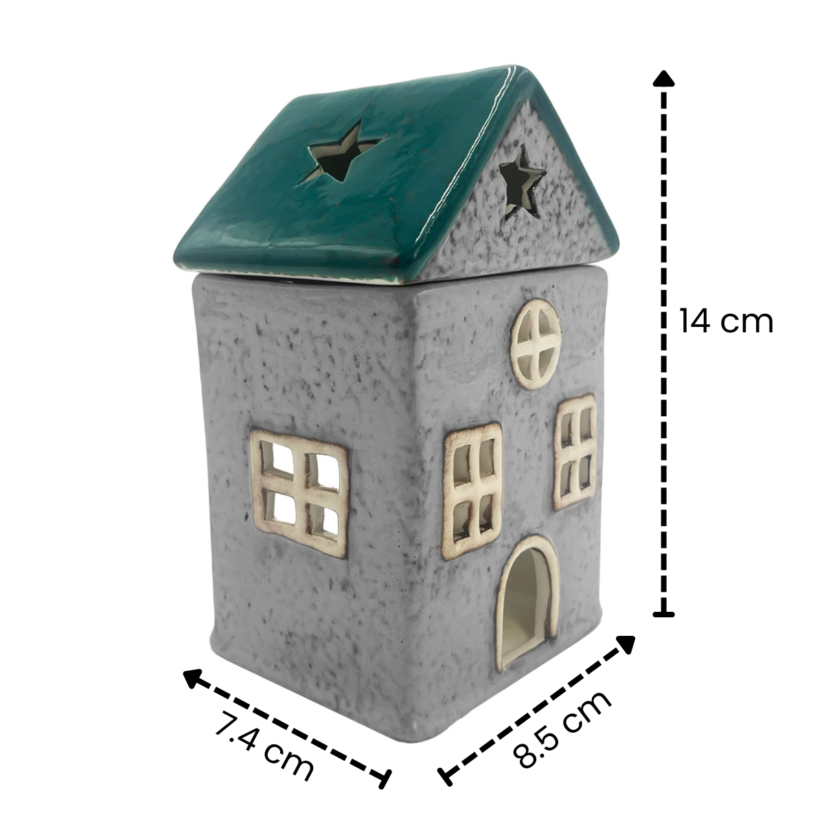 Home Tealight Burner - Green Star Cottage