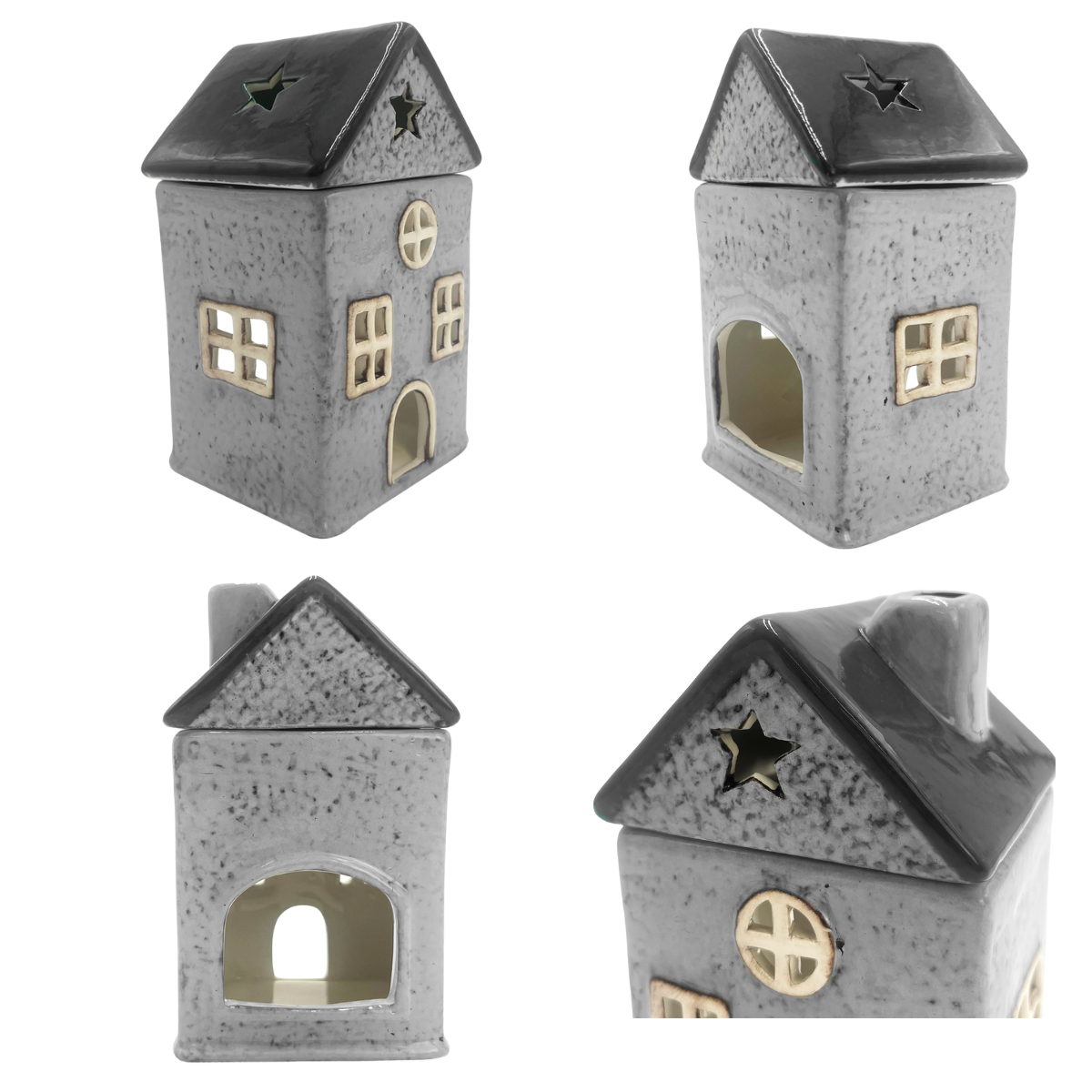 Home Tealight Burner - Grey Star Cottage