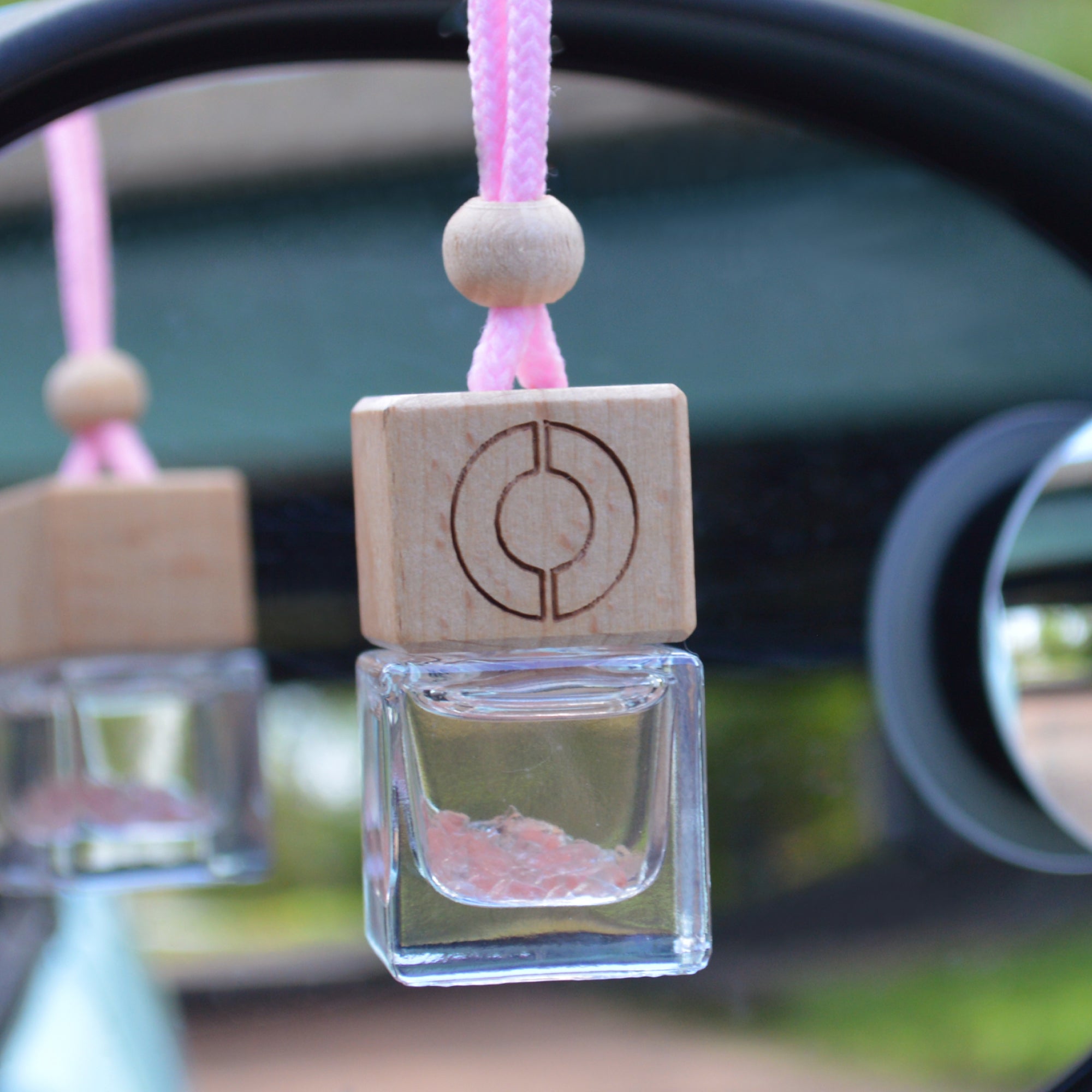 Crystal Car Aroma - Summer Berry - Rose Quartz