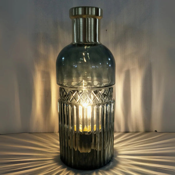 Vintage Medium Lamp - Lake Blue