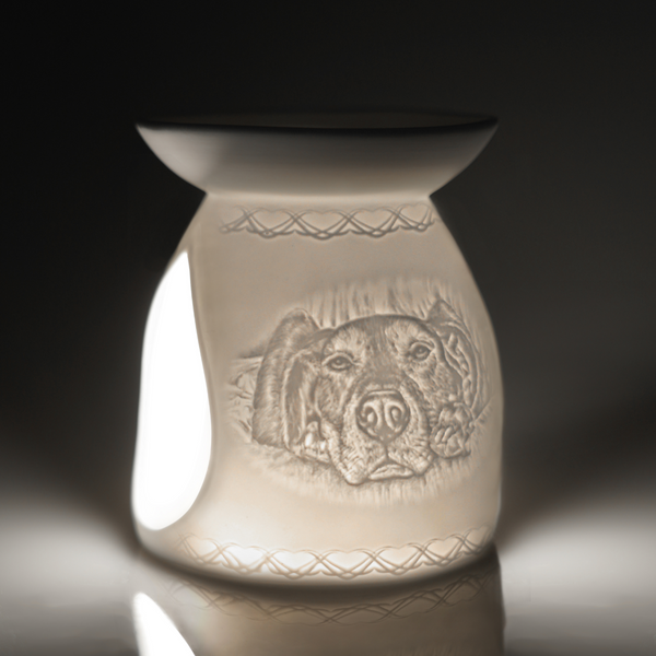 Cello Porcelain Tealight Burner - Dog