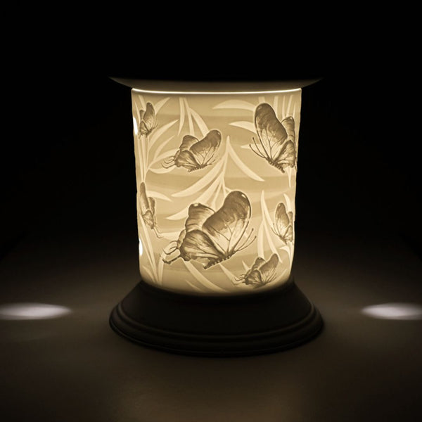 Electric Wax Burner Porcelain Straight - Butterfly