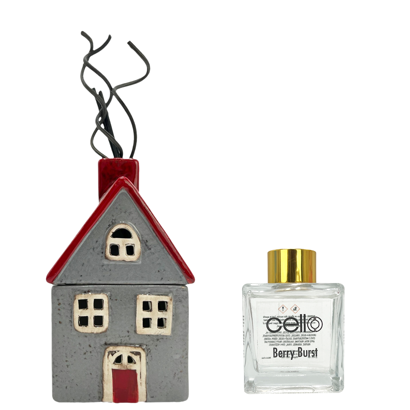 Berry Burst Porcelain Reed Diffuser with Refill | Cello