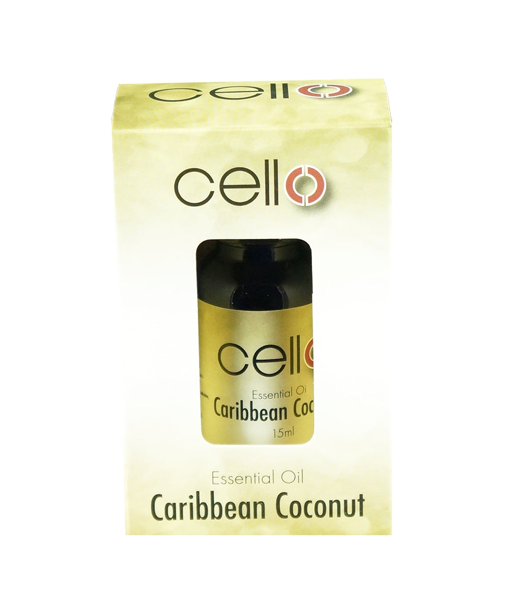   Dreams of silky white beaches and shimmering tranquil waters can become a reality with this exotic cocktail of creamy coconut swirled with luscious pineapple and mouth-watering citrus fruits.   Our Cello Essential Oils have been lovingly created to work in harmony with our Ultrasonic Diffusers, to give you a unique sensory offering.  Our 15ml Ultrasonic Essential oil is available on our 12 core Fragrances as well as an additional 56 fragrances  exclusive to the Ultrasonic Range. 