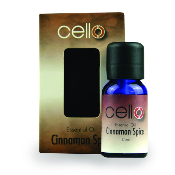   Evoke childhood memories of sweet, hard cinnamon candies with this mouth-watering fragrance. Blended with aniseed and peppered with allspice – this is a real show stopper.   Our Cello Essential Oils have been lovingly created to work in harmony with our Ultrasonic Diffusers, to give you a unique sensory offering.  Our 15ml Ultrasonic Essential oil is available on our 12 core Fragrances as well as an additional 56 fragrances  exclusive to the Ultrasonic Range. 