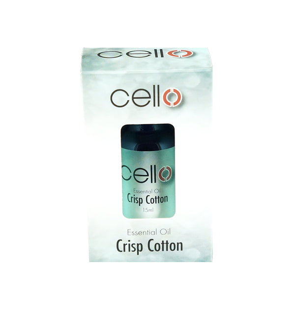   Calm and peaceful, this beautifully fresh and crisp cotton will allow you to drift away into a restorative and blissful sleep.   Our Cello Essential Oils have been lovingly created to work in harmony with our Ultrasonic Diffusers, to give you a unique sensory offering.   