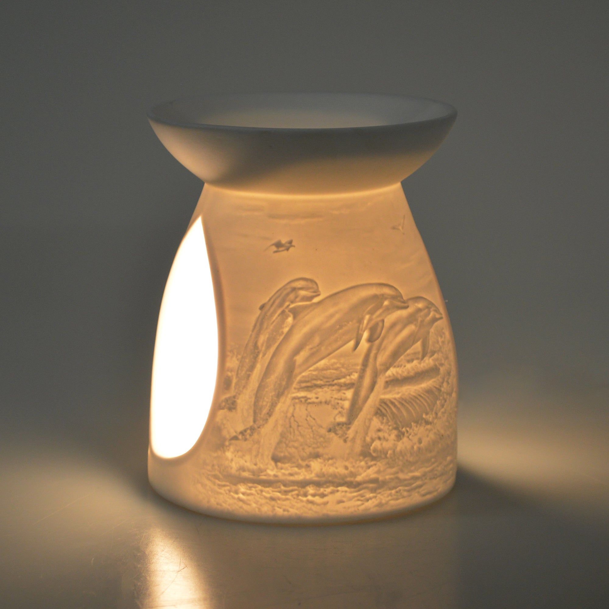 Cello Porcelain Wax Melt Burner - Dolphin