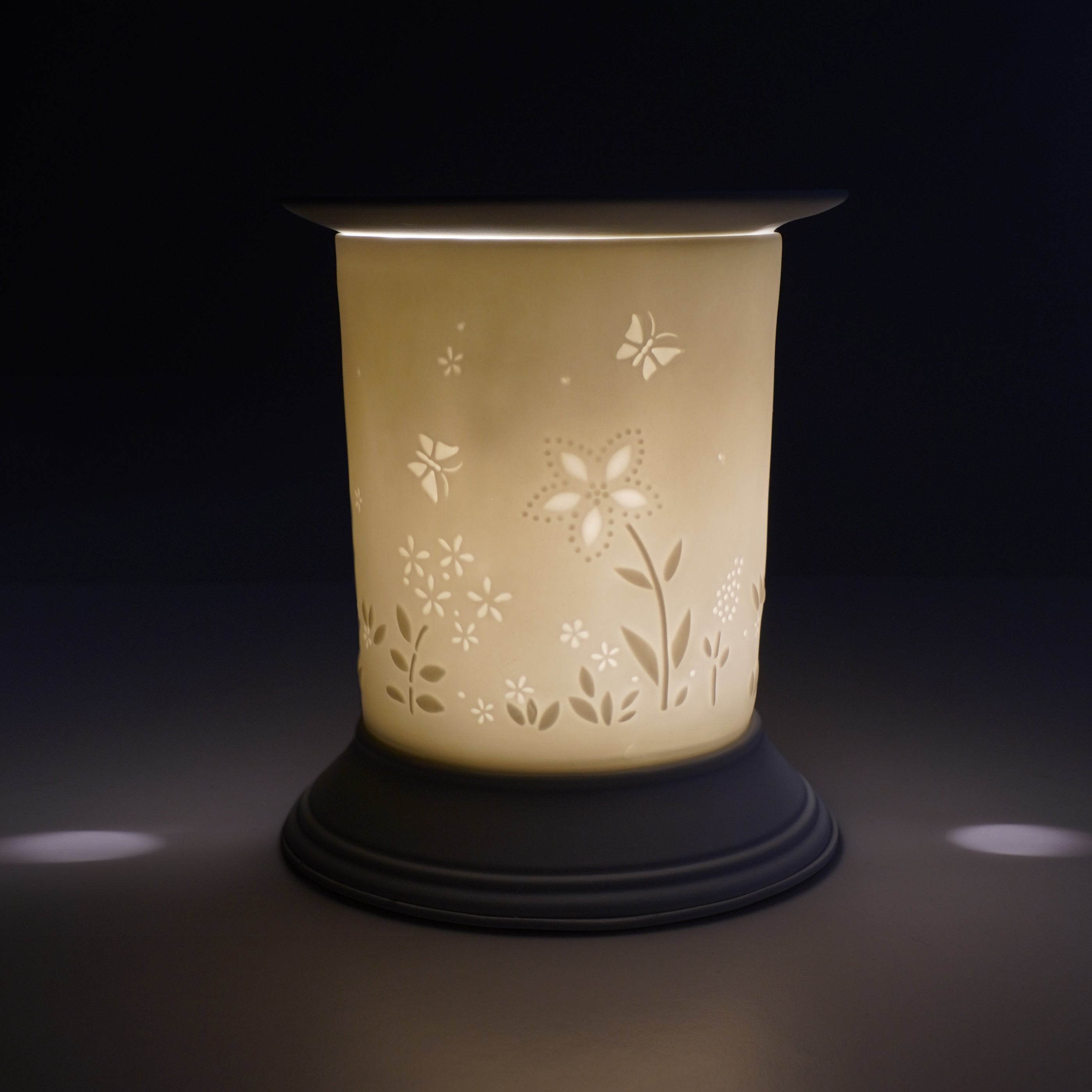Electric Wax Burner Porcelain Straight - Flower