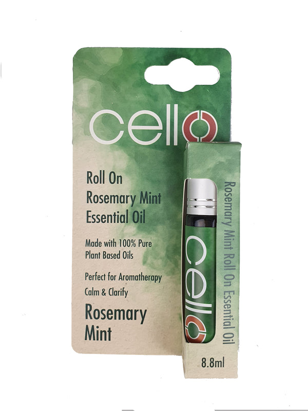 Cello Essential Oil Roll On - Rosemary Mint