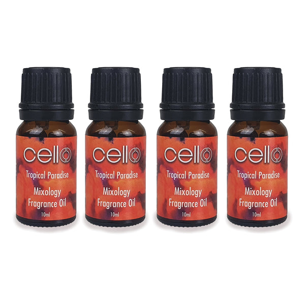 Mixology Fragrance Oil - Pack of 4 - Tropical Paradise