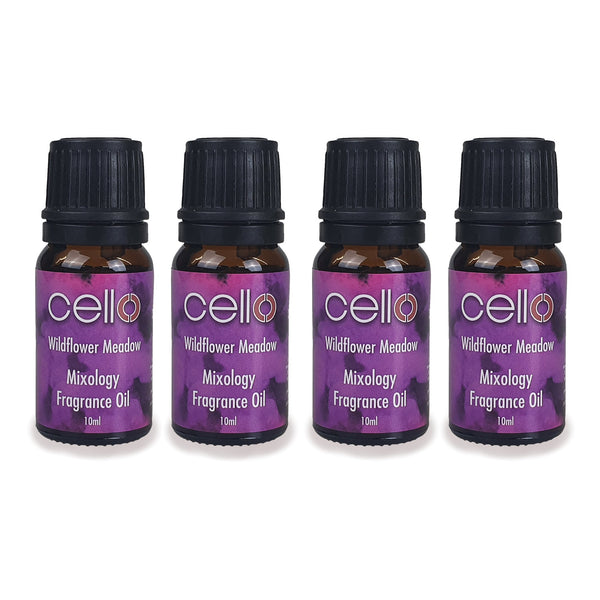 Mixology Fragrance Oil - Pack of 4 - Wildflower Meadow