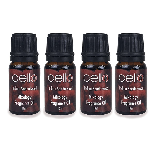 Mixology Fragrance Oil - Pack of 4 - Indian Sandalwood